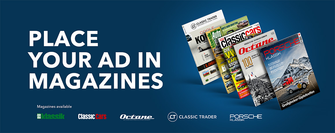 Book classified ads in various magazines
